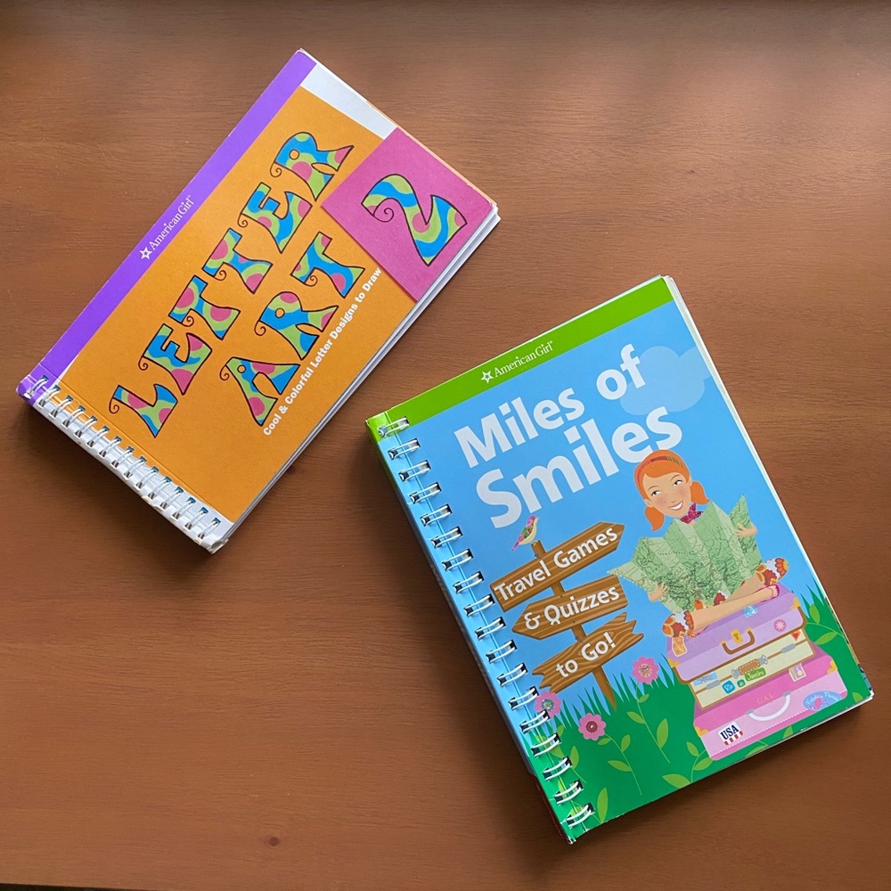 AMERICAN GIRL 📚 vintage activity books